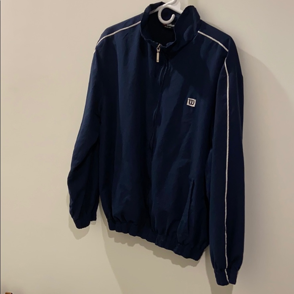 Authentic wilson sporting goods windbreaker